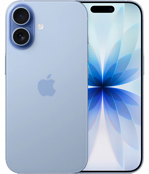 Смартфон Apple iPhone 17 256 ГБ Синий